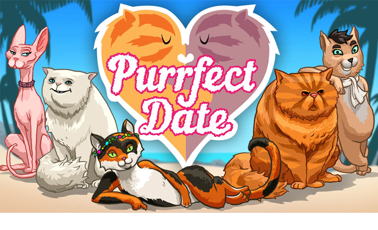 cat lover looking for things to do in london on valentine's day playing purrfect date game